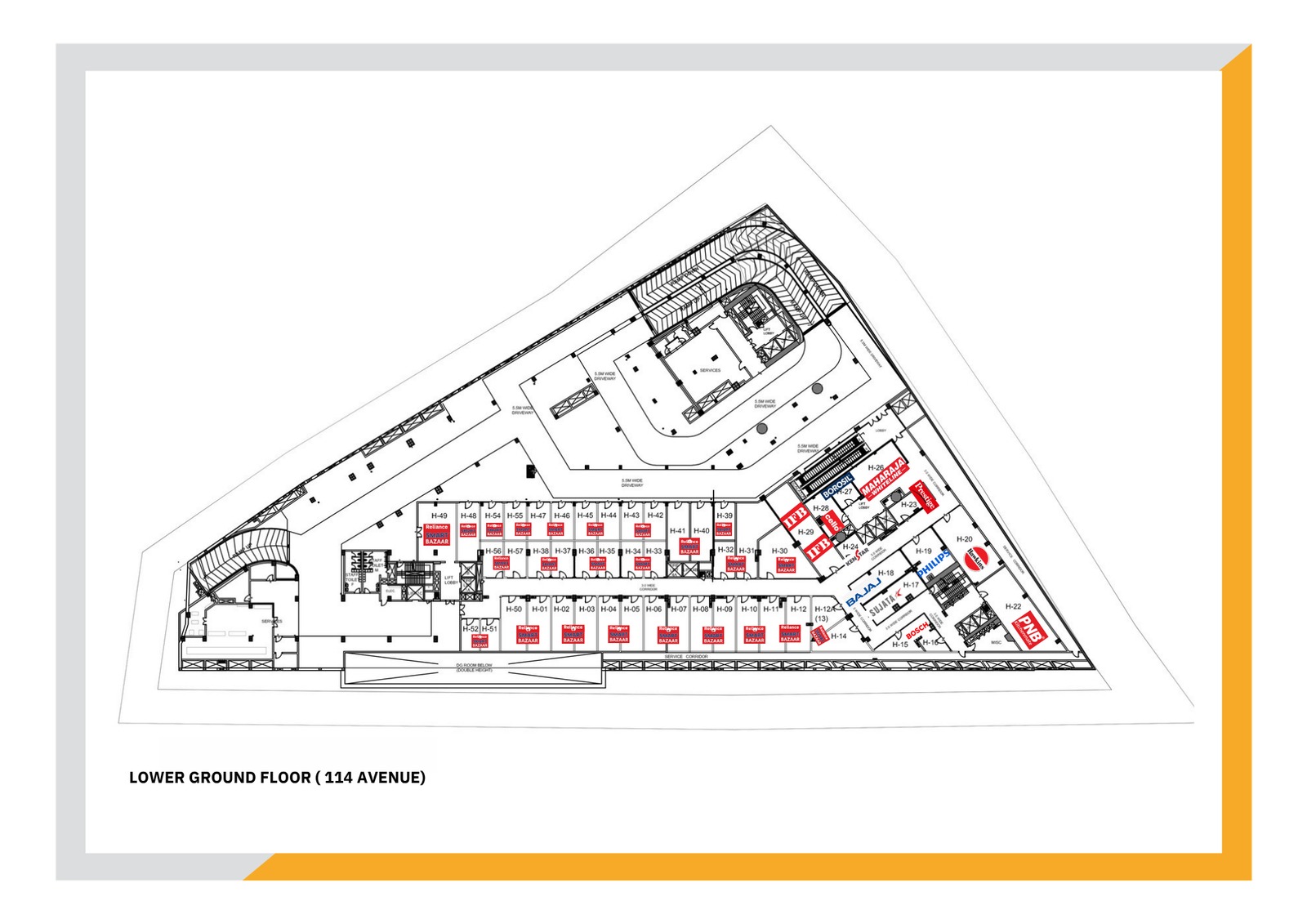 Lower Ground Floor Layout